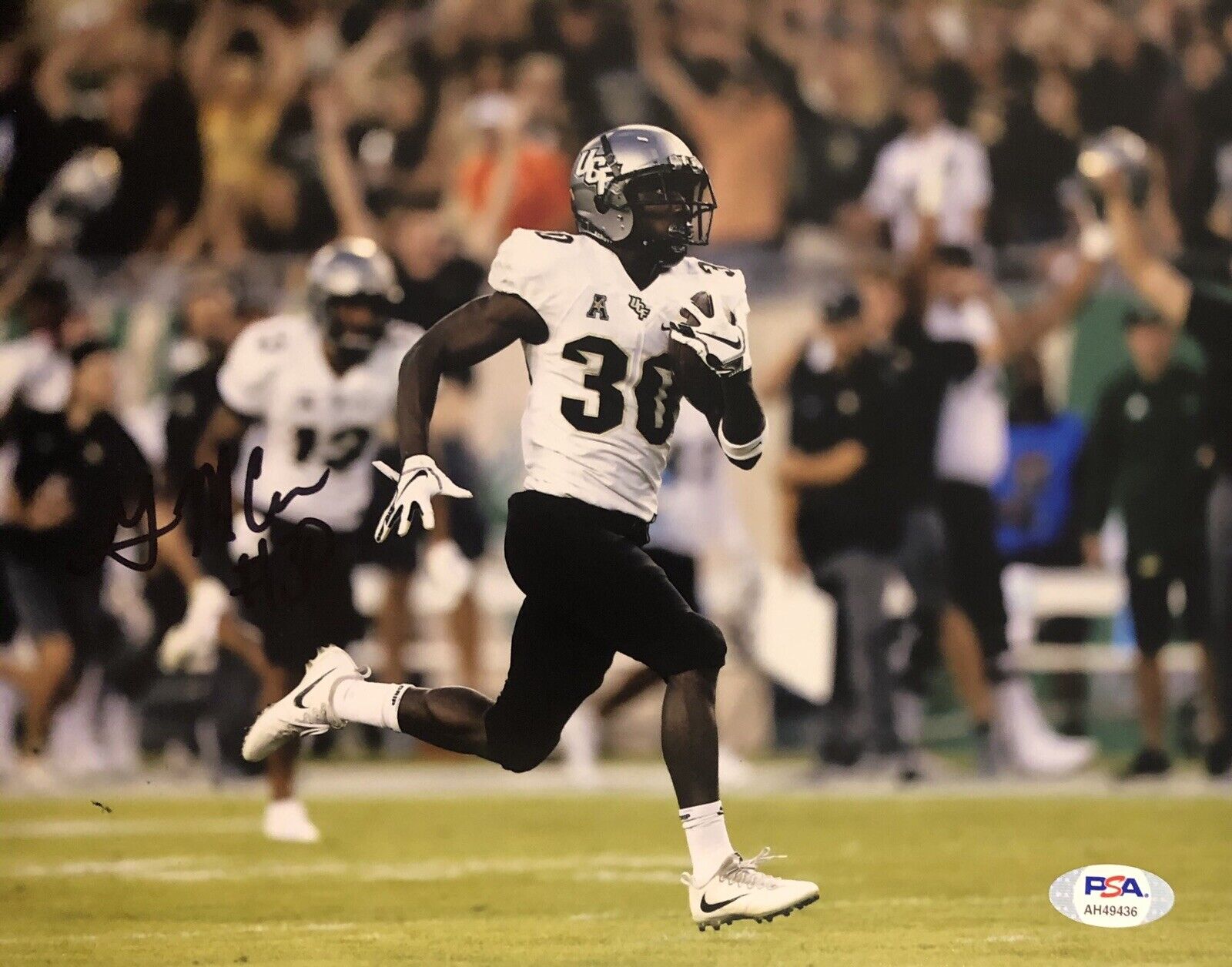 Greg McCrae Signed Autographed UCF Central Florida Knights 8x10 Photo Poster painting Psa/Dna