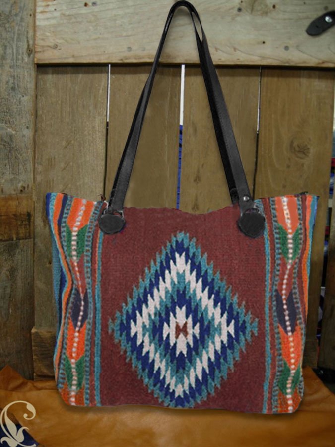 Geometric Vintage Handbag