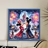 Mickey Minnie Disney-11CT Stamped Cross Stitch 45*45cm