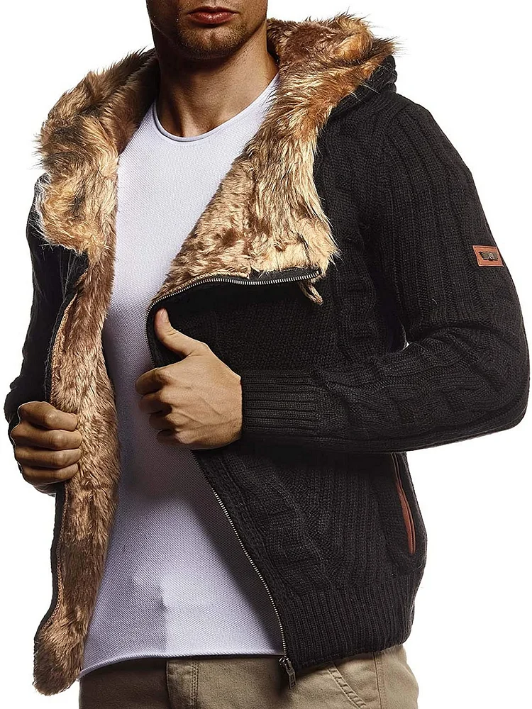 Men's Outdoor Cardigan Hooded Jacket