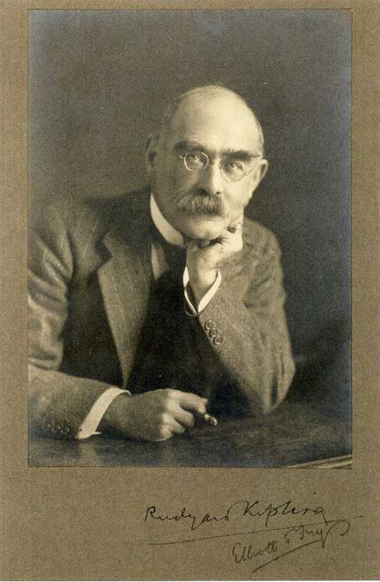 RUDYARD KIPLING Signed Photo Poster paintinggraph - Poet / Author - preprint