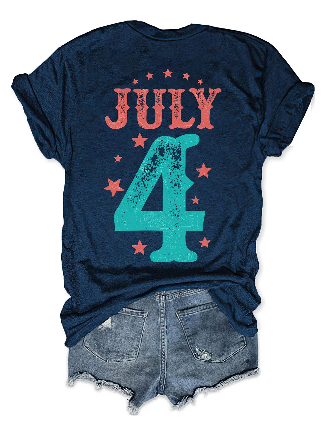 Land of the Free 4th of July T-shirt