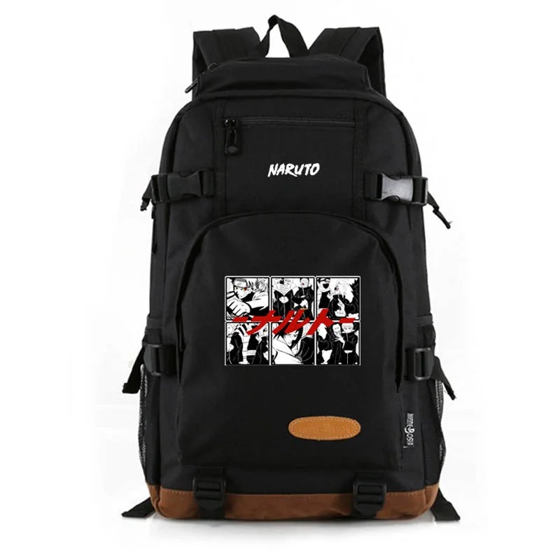 Buzzdaisy Anime Naruto #1 School Bag Water Proof Backpack NoteBook Laptop Travel Bags