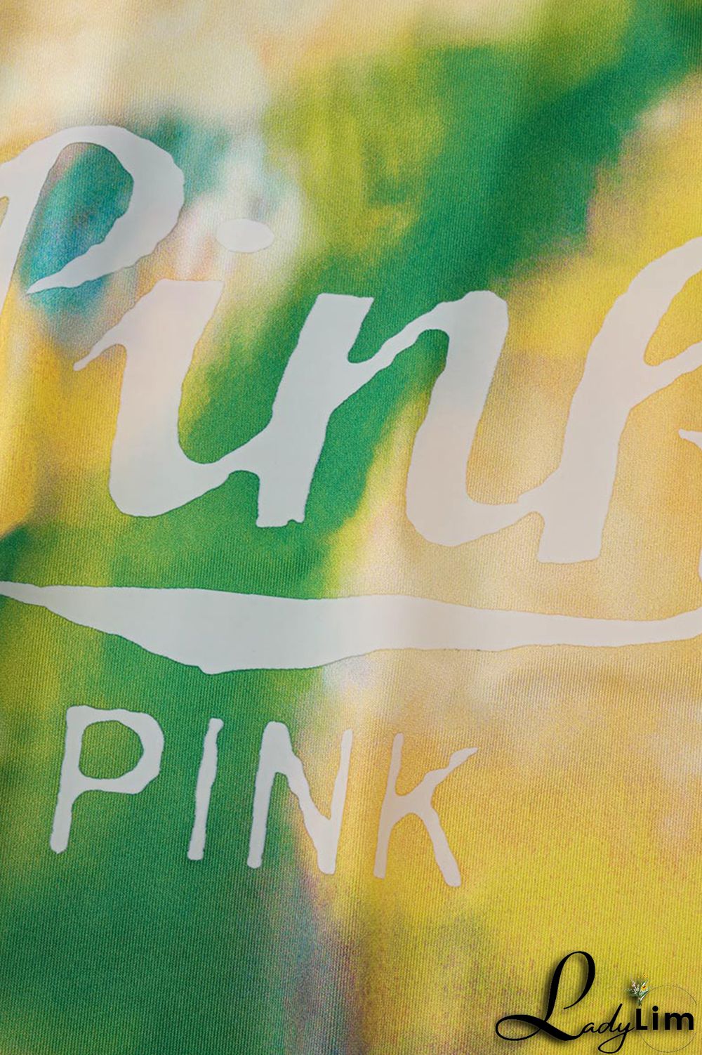 Purple Fashion Casual Letter Print Tie-dye O Neck Short Sleeve Dress Dresses