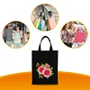 Diamond Painting-DIY Handbag Canvas Flower Storage Bag