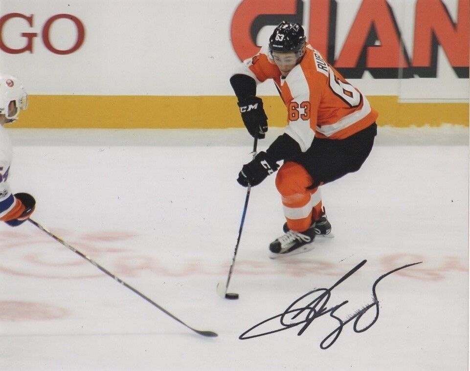 Phildelphia Flyers German Rubtsov Signed Autographed 8x10 NHL Photo Poster painting COA #3