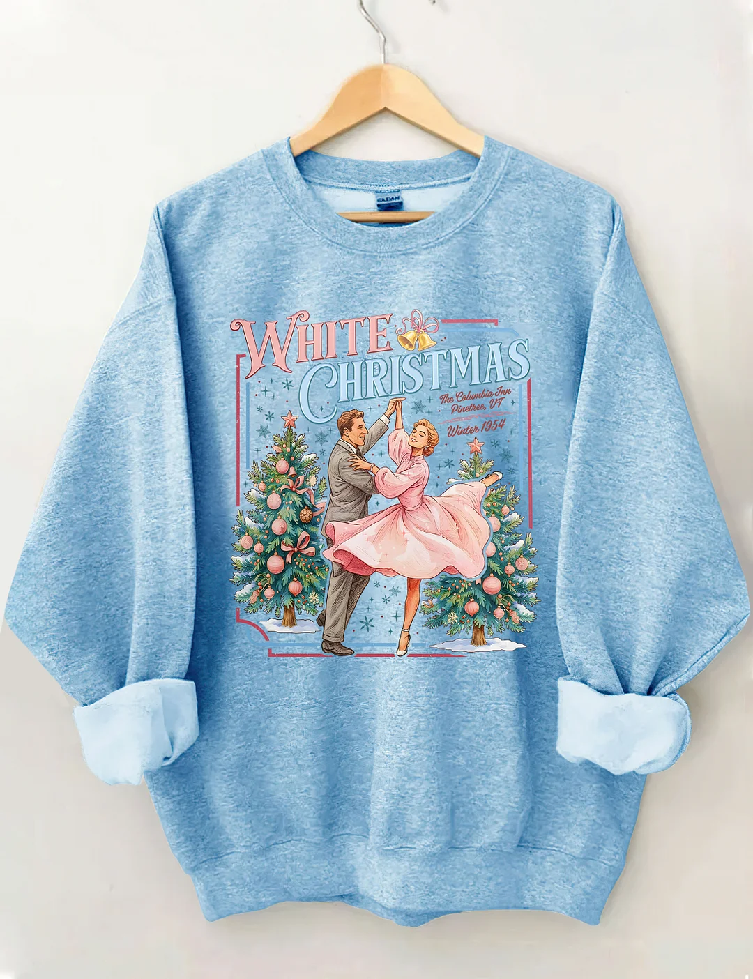 Haynes Sisters White Christmas Sweatshirt