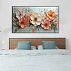 Fleurs et paysages-perceuse ronde peinture diamant-70*40cm (grande taille)