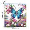 (Pre-Framed)Butterfly-Special Shape Diamond Painting Kit(25x25cm)
