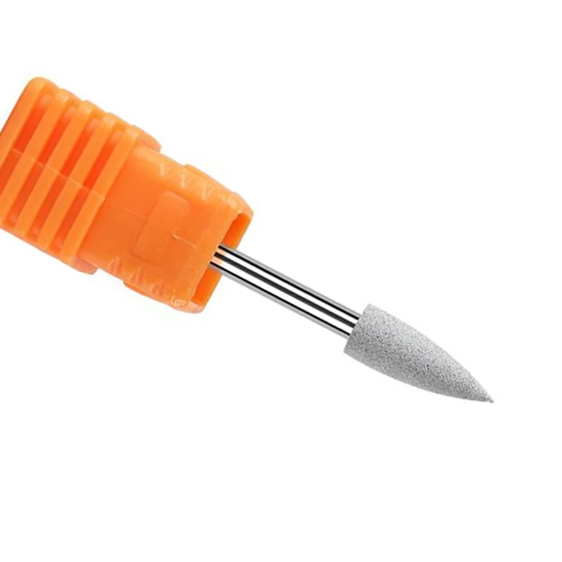 1Pcs Rubber Silicone Nail Drill Milling Cutter Drill Bits Files Burr Buffer for Electric Machine Nail Art Grinder Cuticle Tools-Nail Inspo