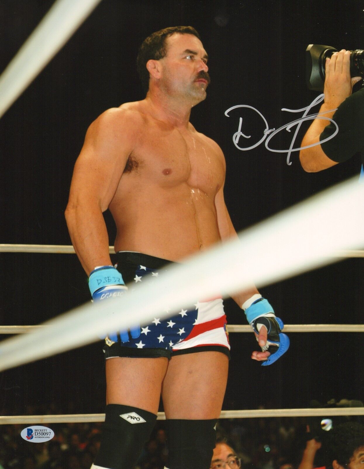 Don Frye Signed 11x14 Photo Poster painting BAS Beckett COA Pride FC UFC Picture Autograph HOF 4