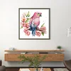 Parrot - 18CT Stamped Cross Stitch 20*20cm/7.87*7.87in