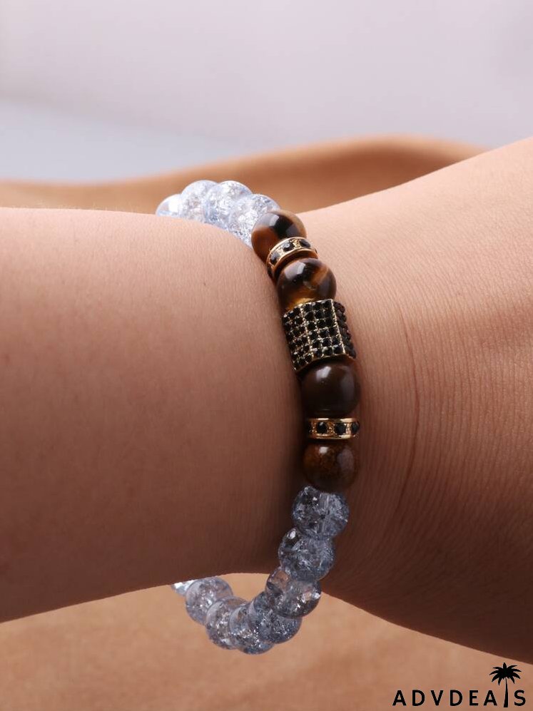 Crystal Beaded Bracelet