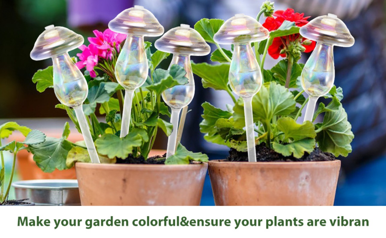 plant watering globes