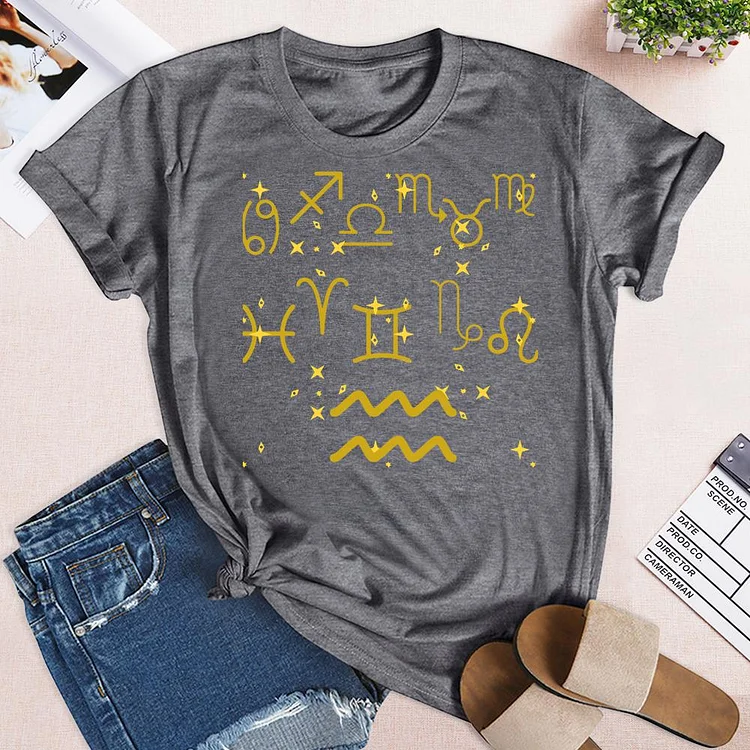 Zodiac Signs T-Shirt-03242-Annaletters