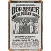 Bob Seger and The Silver Bullet Band - Vintage Metal Signs - 20*30cm/30*40cm - Music