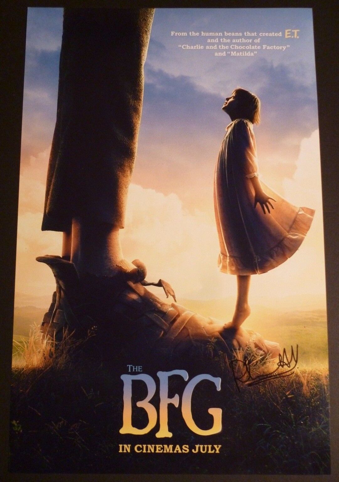 REBECCA HALL Authentic Hand-Signed THE BFG