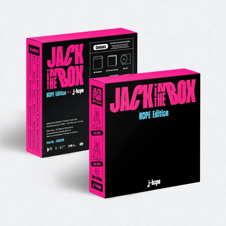 BTS J-Hope Album - [Jack In The Box] (HOPE Edition)