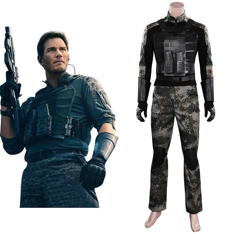 The Tomorrow War - Dan Forester Cosplay Costume Outfits Halloween Carnival Suit