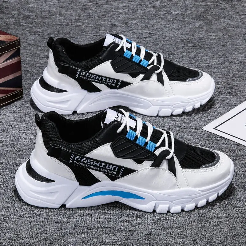 Men's Shoes Spring 2021 Trendy Sports Casual Borad Shoes Versatile Summer Breathable Sneakers Running Daddy Tide Shoes