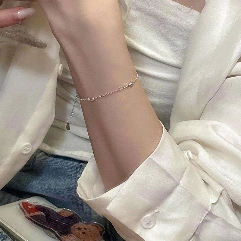 925 Sterling Silver Bracelets Minimalist