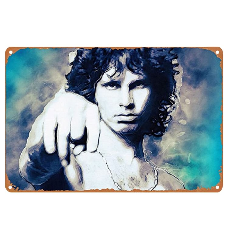 【20*30cm/30*40cm】Jim Morrison - Vintage Tin Signs/Wooden Signs
