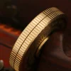 Brass P8S Charm Mechanical Paragraph Ratchet Fingertip Gyro EDC Decompression Toy
