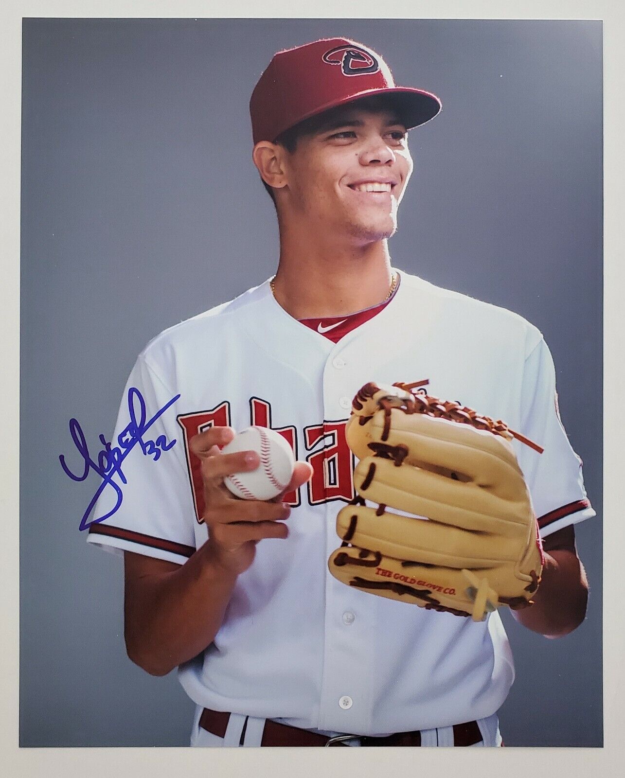 Yoan Lopez Signed 8x10 Photo Poster painting MLB Arizona Diamondbacks Pitcher Auto RAD