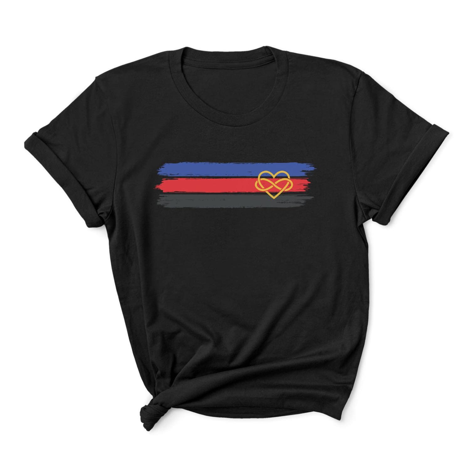 Grunge polyamory t-shirt