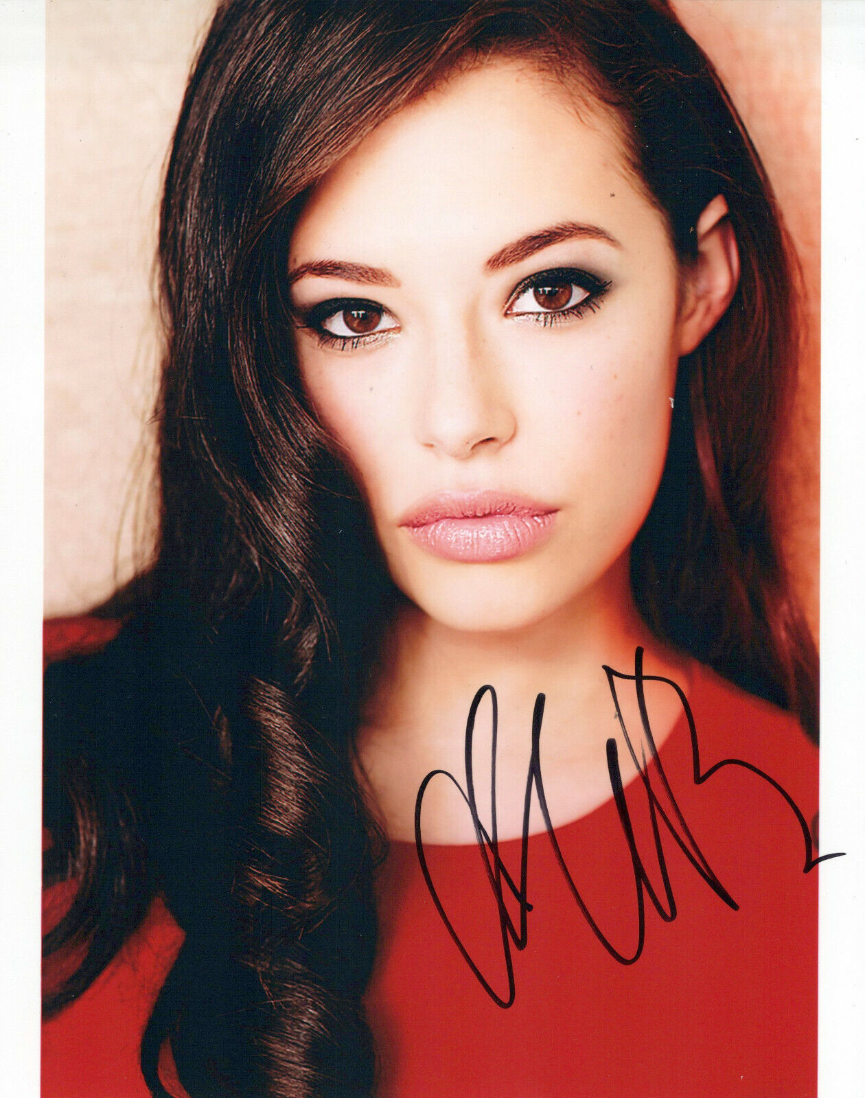 Chloe Bridges glamour shot autographed Photo Poster painting signed 8x10 #24