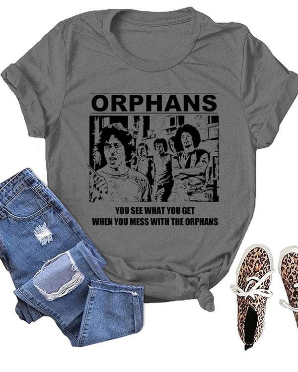 ORPHANS Printed Short Sleeves T-Shirt - Chicaggo