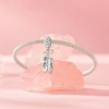 Ballet Shoe Charm Bead 925 Sterling Silver 