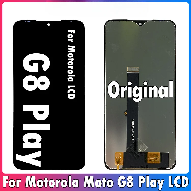 Original For Motorola Moto G8 Play LCD Display Touch Screen Digitizer Assembly For Moto G8 Play XT2015 Display Repair Parts
