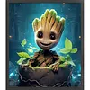 Groot-11CT Stamped Cross Stitch 40*45cm tapestrymarket