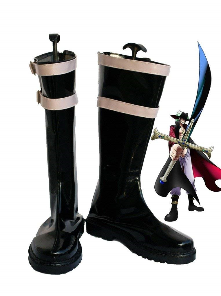 One Piece Eye Mihawk Cosplay Shoes Boots