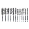 6/8/10/12 Pcs Stainless Steel Wire Brush 8mm-19mm Cleaning Brush Polishing Tool