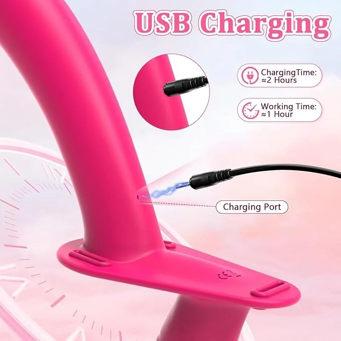 Strap-on Dildo Vibrator Double-ended Dildo With Remote Control