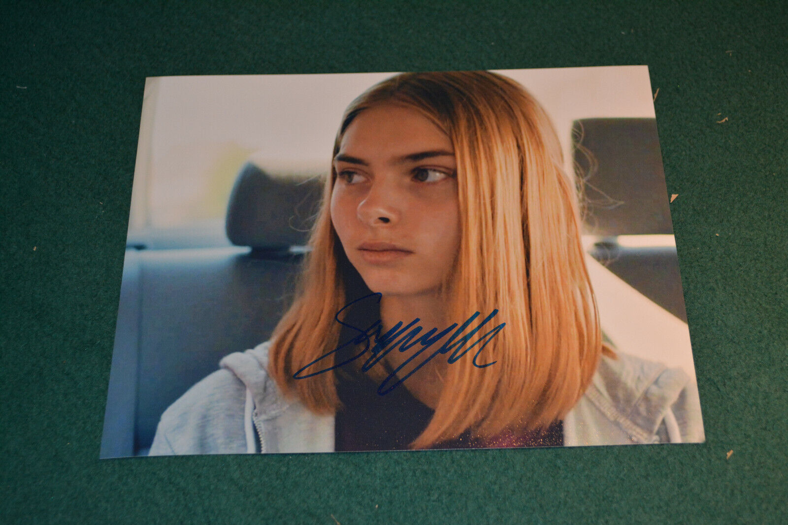 SANDRA GULDBERG KAMPP signed autograph In Person 8x10 ( 20x25 cm) KOD & BLOD