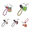 Diamond Painting PET Double Sided Football Club Keyring for Home Birthday Party Decor