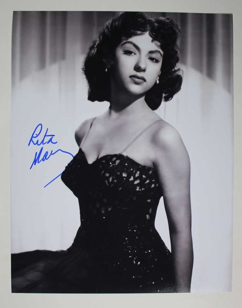 Rita Moreno Signed Autographed Glossy 11x14 Photo Poster painting - COA Matching Holograms