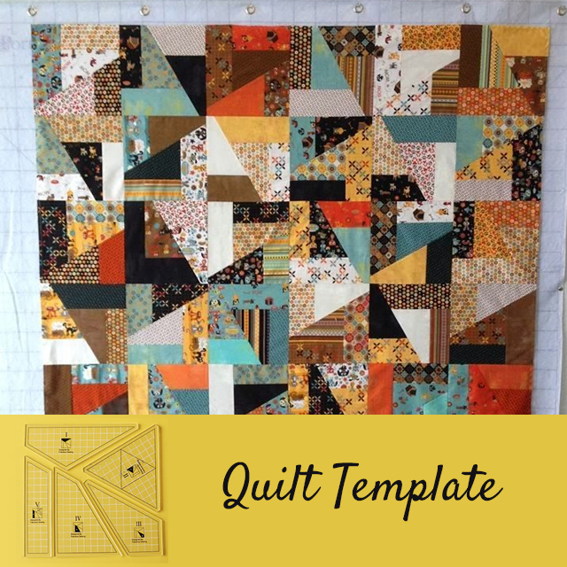 Scrap Crazy Templates Quilt Ruler (With Instructions)