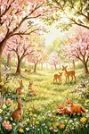 Luxury AB Velvet Diamond Painting Kit - Scenery