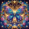 DIY Partial Special Shaped Drill Diamond Painting-Butterfly