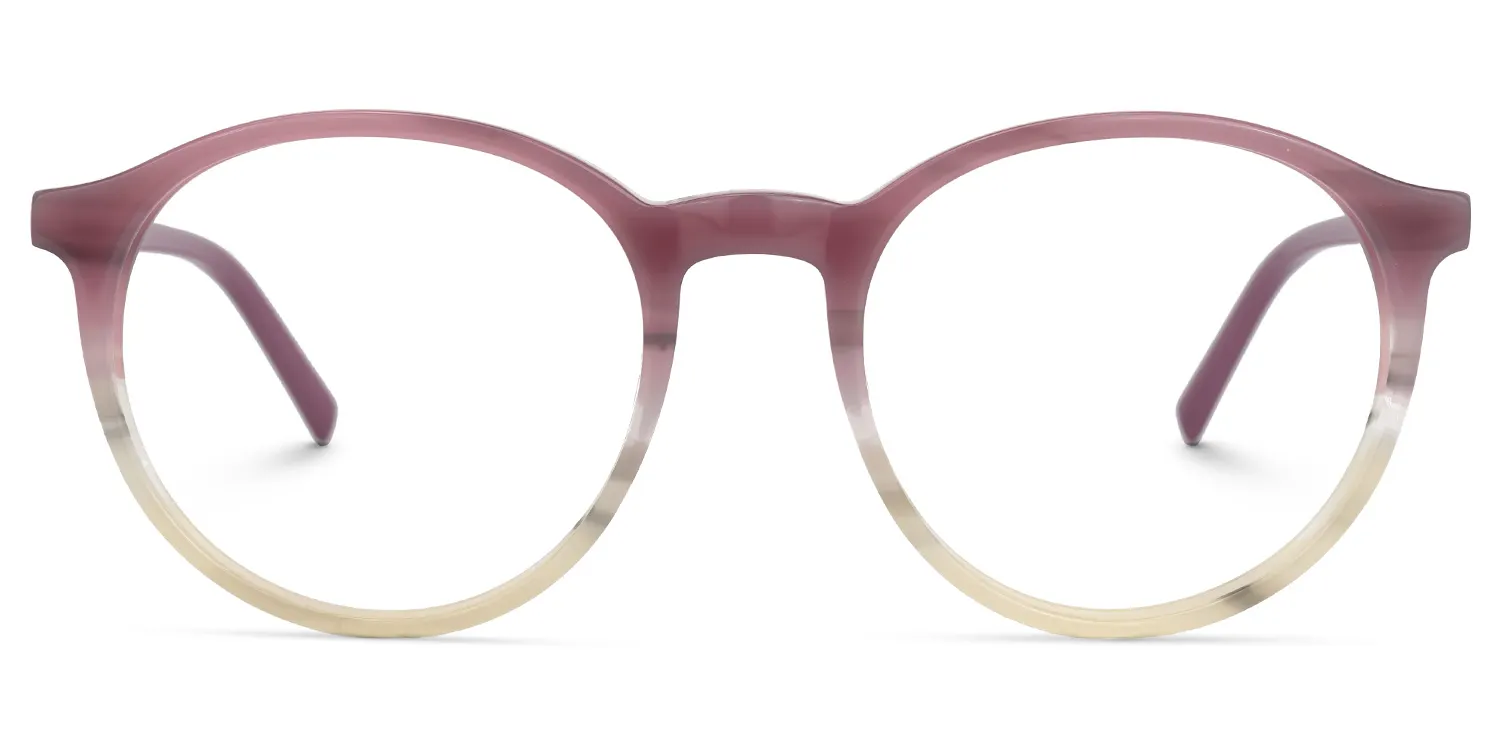 Tammy Rosa Rund Brille Rosa