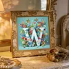 Butterfly Flower W 5D Partial Drill DIY Diamond Painting Kit 30*30cm