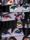 Eyes of Nine Hashira Decorative Painting - Demon Slayer: Kimetsu No Yaiba - Xingkong Studio
