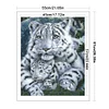 Bead Embroidery-9CT Printed Partial Embroidery-Tiger(45*57cm)