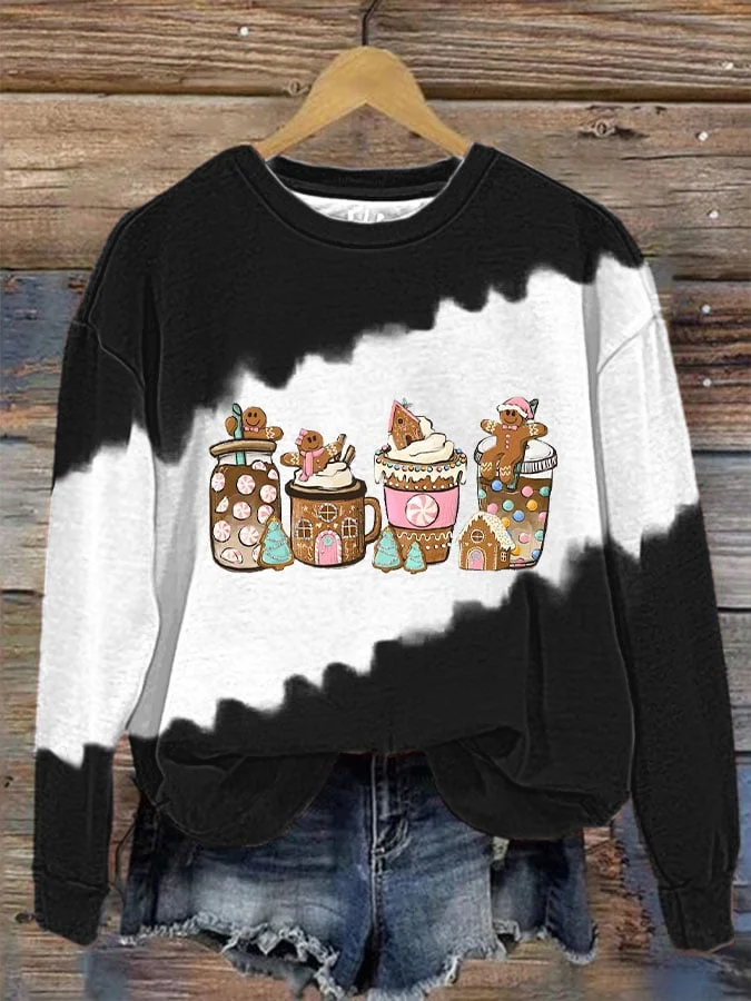 Women's Merry Christmas Print Sweatshirt