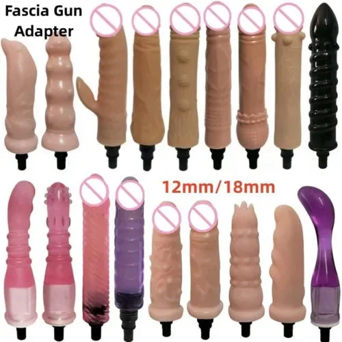 pornhint Pornhint Fascia Massage Gun Adapter Sex Vagina Anal Stimulate Vibrator Sex Toys