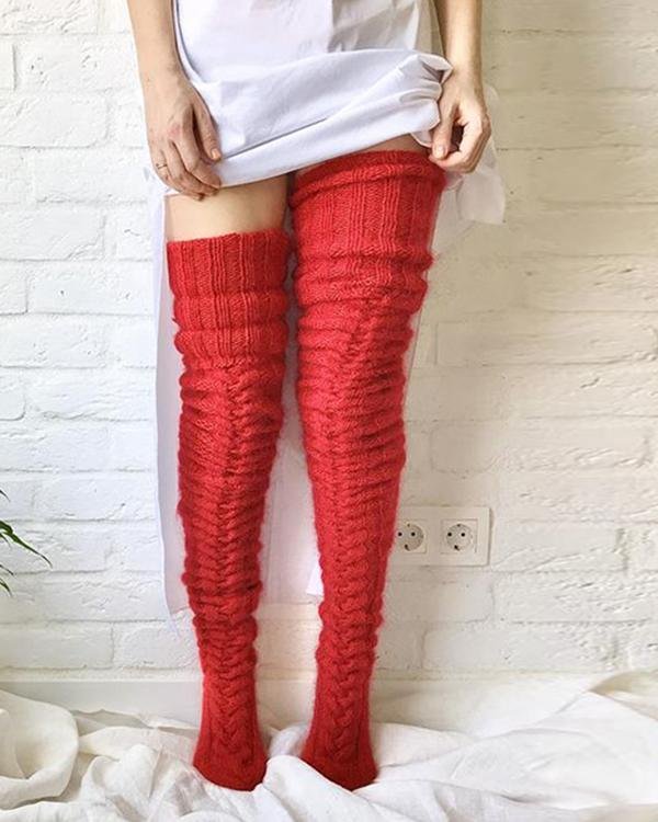 Spring Women Woolen Socks